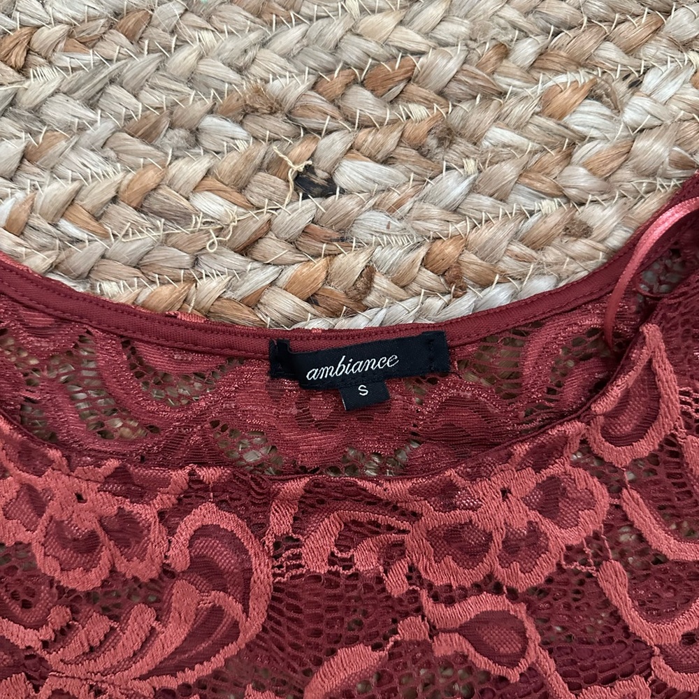 LACE MINI DRESS - Picture 3 of 6